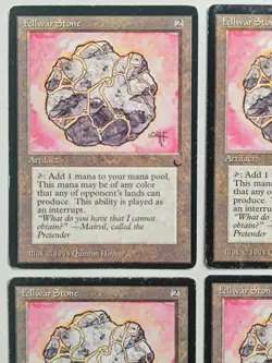 Magic the Gathering - 4 x Fellwar Stone - The Dark - Mtg - Old School - Playset - Image 2