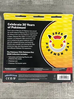 Pokemon Day 2026 Collection Box Sealed New SHIPS SAME DAY - Image 2