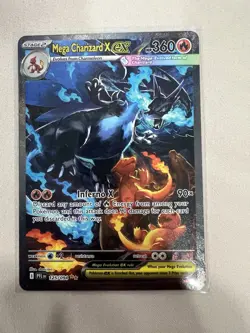 Mega Charizard X EX 125/094 Holo Special Illustration Rare Pokemon TCG Card - Image 1
