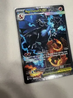Mega Charizard X EX 125/094 Holo Special Illustration Rare Pokemon TCG Card - Image 2