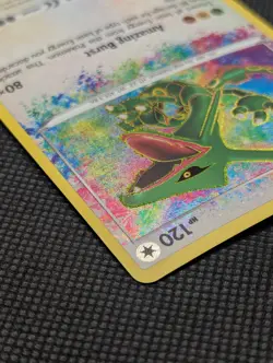 Rayquaza 138/185 2020 Pokemon TCG Vivid Voltage Amazing Rare Holo - Image 5