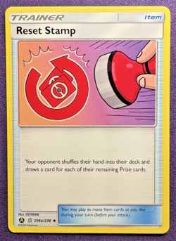 Reset Stamp 206a/236 (Build Your Deck or Playset) Alt Art Promo | Pokemon (NM) - Image 1