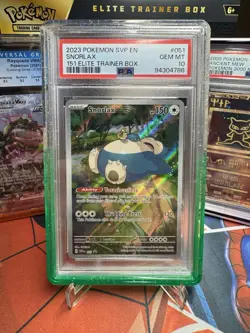 Pokemon 151 Elite Trainer Box: Snorlax Promo PSA 10 - Image 3