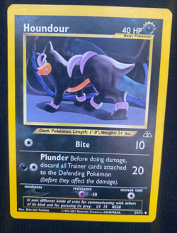 Houndour 39/75 Pokemon Neo Discovery Regular (LP) - Image 1