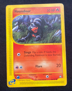Pokemon TCG Houndour Aquapolis 86/147 Regular (HP) - Image 1