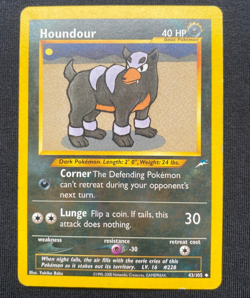 Pokemon TCG Houndour Neo Destiny 43/105 Regular (MP) - Image 1