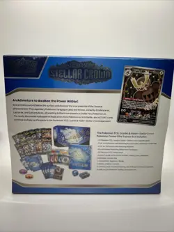 NEW TCG Pokemon Center Stellar Crown Elite Trainer Box - PC ETB Scarlet & Violet - Image 5