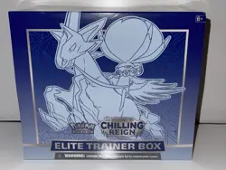 Pokemon Sword & Shield Chilling Reign Elite Trainer Box FACTORY SEALED - Image 1