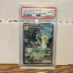 Serperior EX Black Bolt 164/086 PSA 10 Pokemon TCG - Image 1