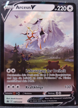 Arceus V SWSH204 Astralglanz Alternative Art Promo Pokemon Pokemon Karte DE NM - Image 1