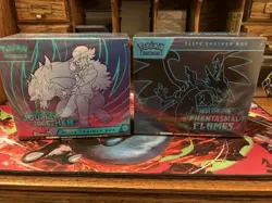 Pokemon Mega Evolution Phantasmal Flames + Journey Elite Trainer Box ETB Sealed - Image 1