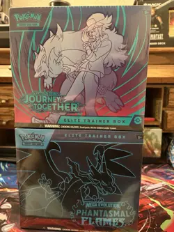 Pokemon Mega Evolution Phantasmal Flames + Journey Elite Trainer Box ETB Sealed - Image 3