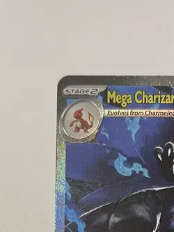 Mega Charizard X EX SIR 125/094 Phantasmal Flames English Pokemon TCG Pack Fresh - Image 2