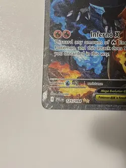 Mega Charizard X EX SIR 125/094 Phantasmal Flames English Pokemon TCG Pack Fresh - Image 4