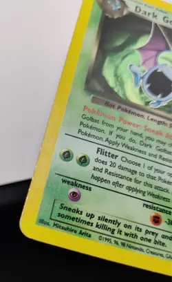 Pokemon Vintage EN Dark Golbat Team Rocket Set Holo Rare #007/082 LP (see Descri - Image 5