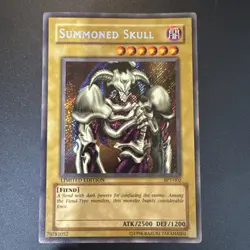 YuGiOh / Summoned Skull / BPT-002 / Limited / Secret Rare NM - Image 1