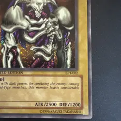 YuGiOh / Summoned Skull / BPT-002 / Limited / Secret Rare NM - Image 4