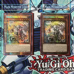 Yugioh Dogmatika Fleurdelis, the Thunderbolt DOOD-EN026 Starlight Rare NM - Image 1