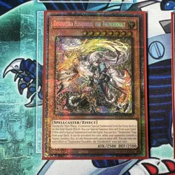 Yugioh Dogmatika Fleurdelis, the Thunderbolt DOOD-EN026 Starlight Rare NM - Image 2