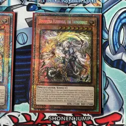 Yugioh Dogmatika Fleurdelis, the Thunderbolt DOOD-EN026 Starlight Rare NM - Image 3