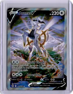 Arceus V Alt Art Brilliant Stars 166/172 Pokemon Card FA SWSH 2022 - Image 1