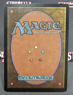 MTG Meditate- DAMAGED/INKED -Tempest Magic the Gathering Card # 76 - Image 2