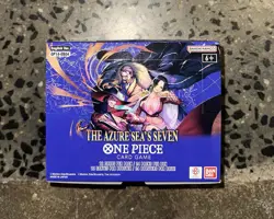 One Piece Card Game - (OP14) The Azure Sea's Seven Booster Box UNSEALED INHAND - Image 1