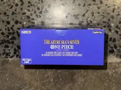 One Piece Card Game - (OP14) The Azure Sea's Seven Booster Box UNSEALED INHAND - Image 2