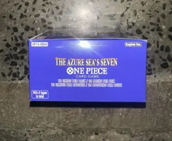 One Piece Card Game - (OP14) The Azure Sea's Seven Booster Box UNSEALED INHAND - Image 3