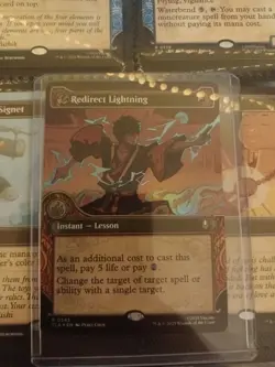Redirect Lightning | FOIL SHOWCASE | 0343 - Avatar: The Last Airbender | MTG - Image 1