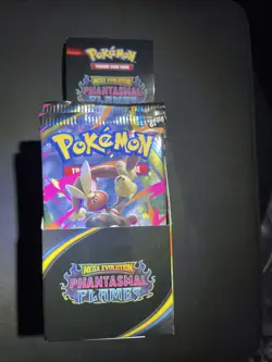 Pokemon Tcg Mega Evolutions Phantasmal Flames Half Booster Box Display 18 Packs - Image 2