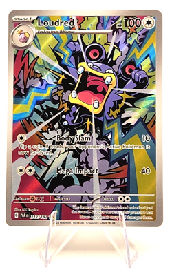 Loudred - 212/182 Illustration Rare Pokemon TCG SV04: Paradox Rift NM - Image 1