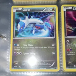 Pokemon Latios Latias Holo Basic Card Lot 10/20 9/20 English 2012 - Image 1