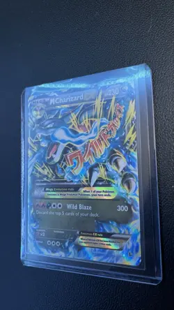 Pokemon M Charizard EX Ultra Rare Holo Full Art Flashfire 69/106 Mega Card - Image 2