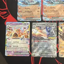 Pokemon 5 Card Lot - EX Ultra Rares And Stamped Promos NM - Image 3