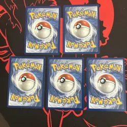 Pokemon 5 Card Lot - EX Ultra Rares And Stamped Promos NM - Image 5