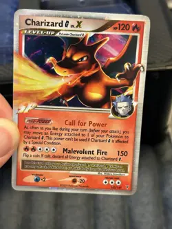 Pokemon TCG 2009 Charizard G LV.X Holo Card 143/147 Supreme Victors NM - Image 1