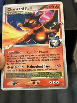 Pokemon TCG 2009 Charizard G LV.X Holo Card 143/147 Supreme Victors NM - Image 4