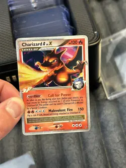 Pokemon TCG 2009 Charizard G LV.X Holo Card 143/147 Supreme Victors NM - Image 5