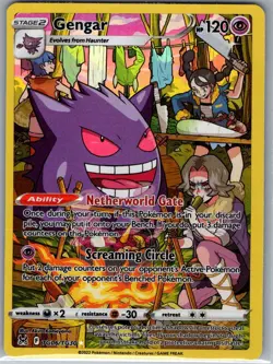 Gengar TG06/TG30 SWSH11: Lost Origin Trainer Gallery - Pokemon Card - NM - Image 1