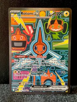 Pokemon TCG Rotom EX 126/094 Special Illustration Rare SIR ME Phantasmal Flames - Image 1