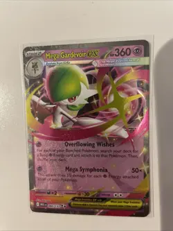 Pokemon Mega Gardevoir EX Holofoil Card 060/132 Me01: Mega Evolution - Image 1
