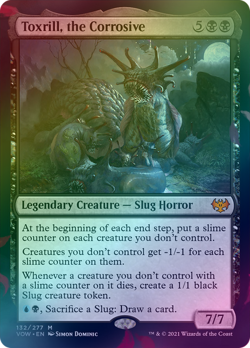 Toxrill, the Corrosive [Innistrad: Crimson Vow] Foil 132 NM - Image 1
