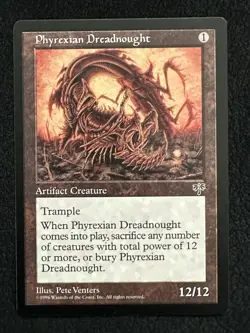 Phyrexian Dreadnought Mirage Magic The Gathering - Image 1