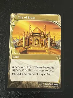 Magic The Gathering: Mystery Booster 2 (Future Sight) City of Brass NM - Image 1