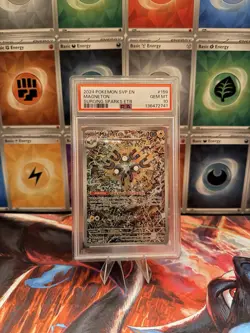 Pokemon TCG Magneton 159 Holo Surging Sparks ETB Promo - PSA 10 GEM MINT!! - Image 1