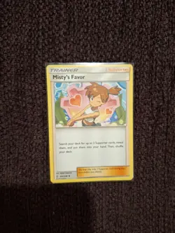 1x Misty's Favor - 202/236 - Uncommon NM-Mint Pokemon SM14 - Unified Minds - Image 1