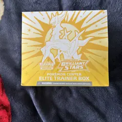 Pokemon TCG: Brilliant Stars Pokemon Center Elite Trainer Box ETB Factory Sealed - Image 1