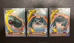 Beldum, Metang, Metagross Pokemon 2004 Topps Advanced - Image 1