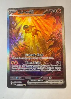 pokemon card Chi-Yu ex 259/193 Sv02: Paldea Evolved Holo - Image 1